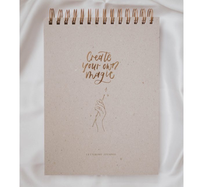 Handlettering Journal Create your own magic by Youdiful